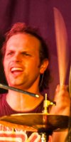 Martin Mohr am Schlagzeug