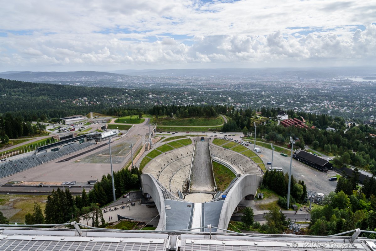 Oslo von der Schanze gesehen