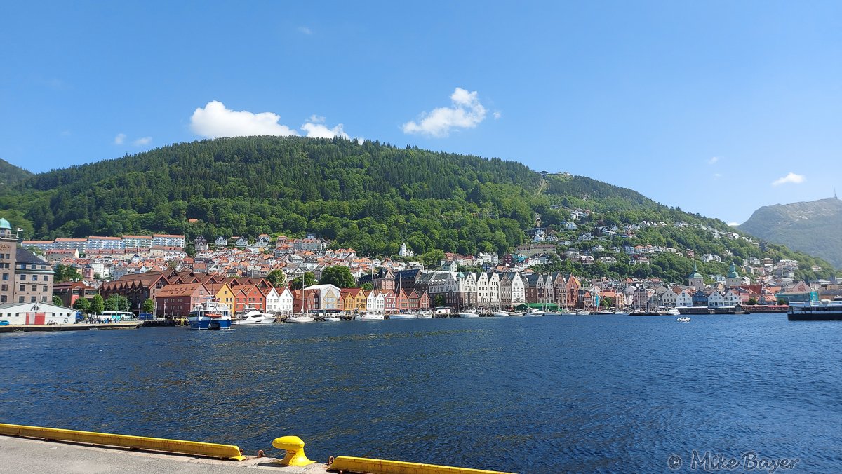 Bergen - Blick auf Bryggen