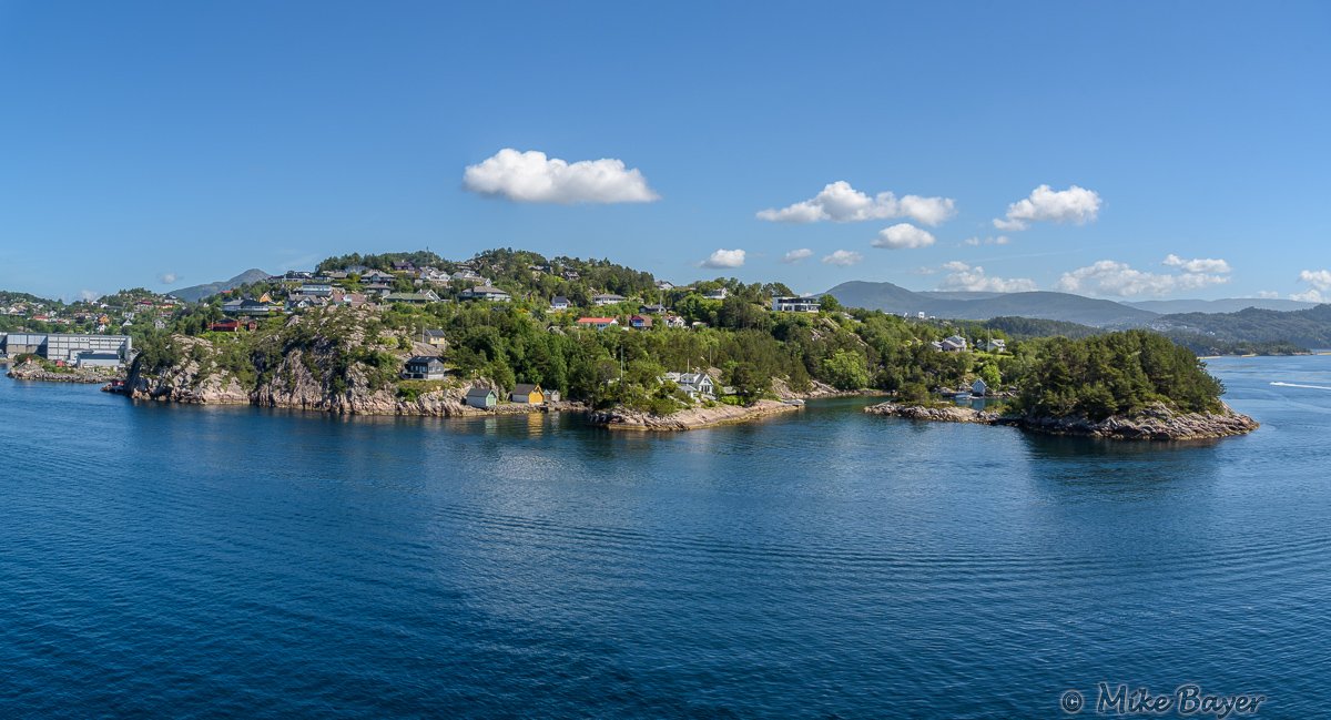 in den Schären bei Bergen