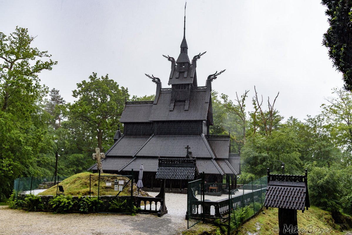 Stabkirche Fantoft bei Bergen